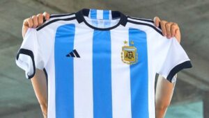 La nueva camiseta de Argentina para Qatar 2022