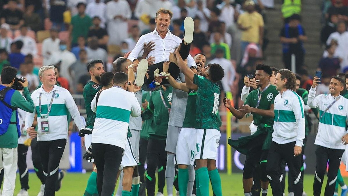 El Rey decretó feriado en Arabia Saudita tras su victoria contra argentina