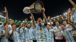 Piel de gallina: la arenga de Messi en la previa de la final de la Copa América